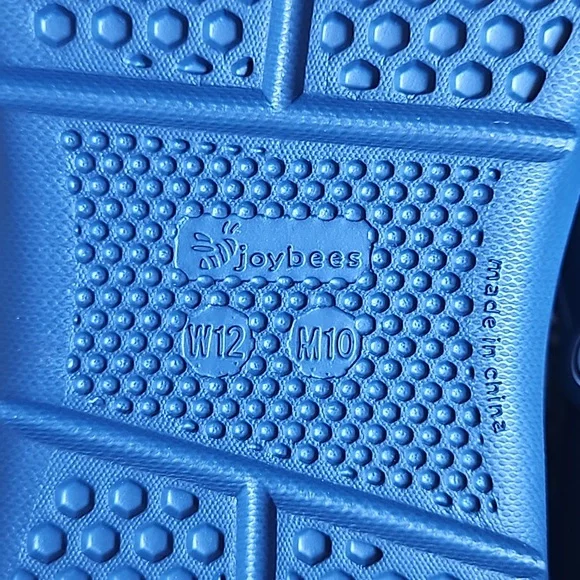 New Unisex Active Solid Blue Clog. - Picture 7 of 7